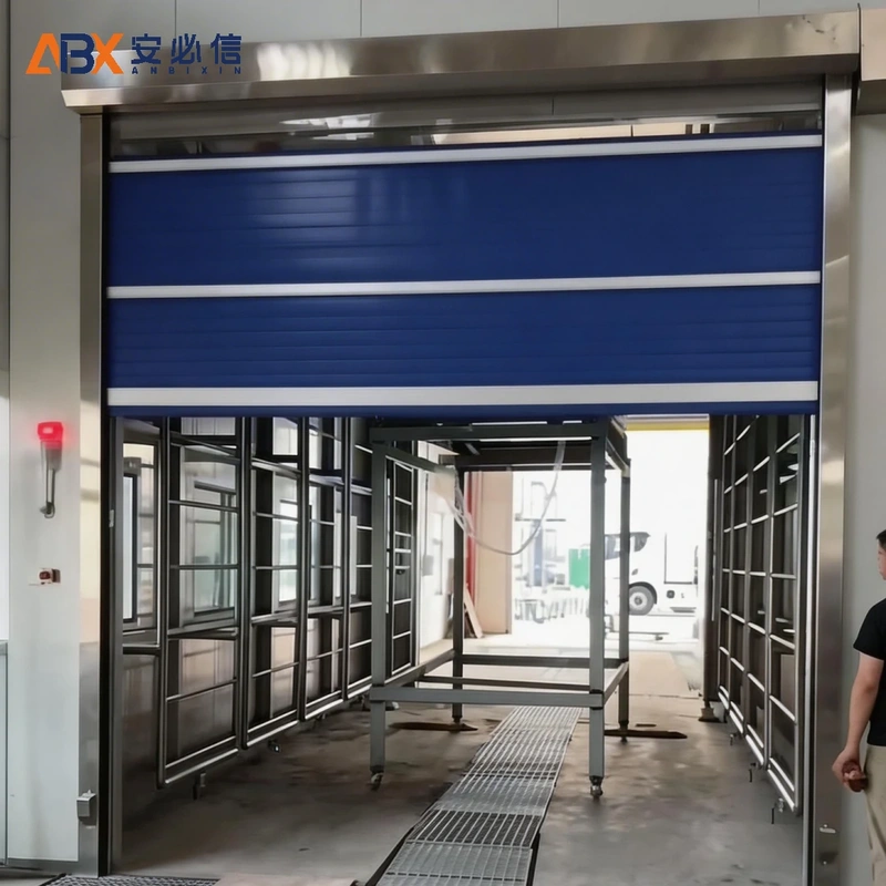 绍兴自动快速门项目案例｜安必信工业门厂家